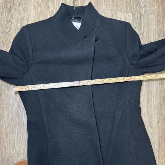 Aritzia Babaton Wool Cashmere Tailored Coat – Italian Milior Buttons – Size S - Picture 14 of 16